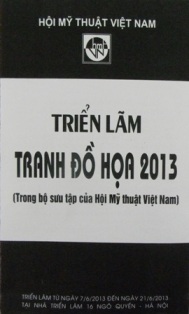 Tham dự Triển lãm tranh đồ họa 2013
