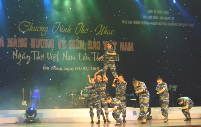 Chương trình thơ-nhạc “Đà Nẵng hướng về biển, đảo Việt Nam” (06/03/2015)