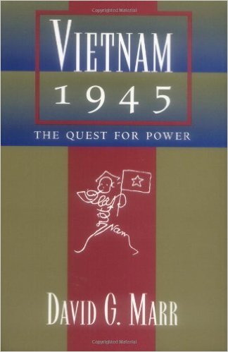 David G. Marr và cuốn sách đặc biệt về Việt Nam 1945