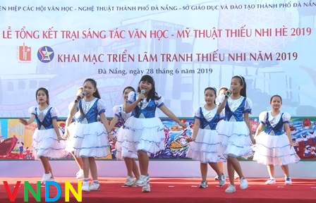 Tổng kết Trại sáng tác Văn học, Mỹ thuật thiếu nhi 2019