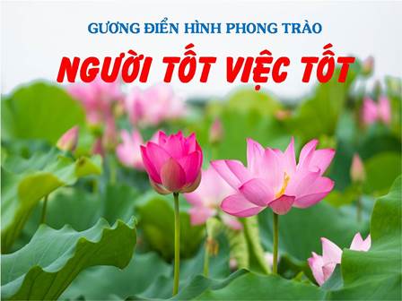 Phát động cuộc thi viết về gương người tốt, việc tốt