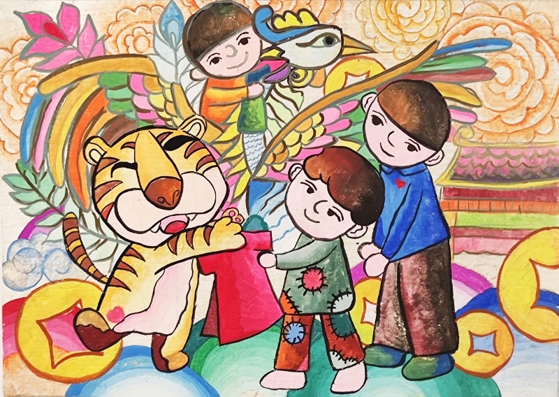 San sẻ yêu thương thêm vui ngày Tết