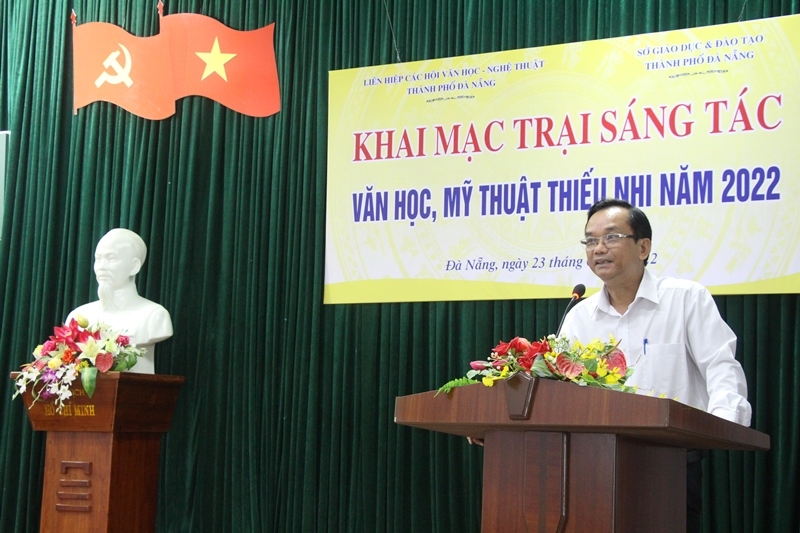 Khai mạc Trại sáng tác Văn học, Mỹ thuật thiếu nhi năm 2022