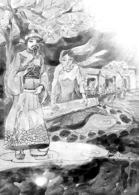 Rồng đá thành nhà Hồ