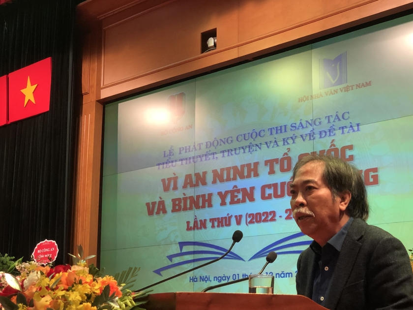 Phát động Cuộc thi sáng tác tiểu thuyết, truyện và ký về đề tài “Vì an ninh Tổ quốc và bình yên cuộc sống” lần thứ V (2022-2025)
