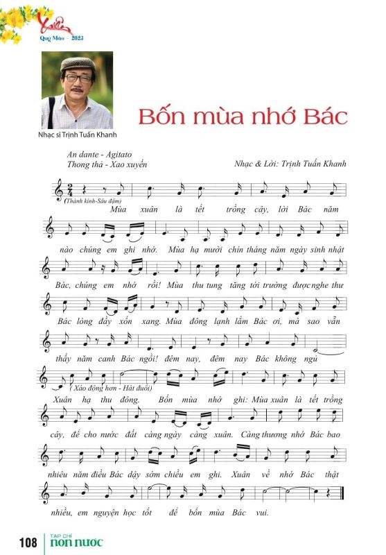 Bốn mùa nhớ Bác