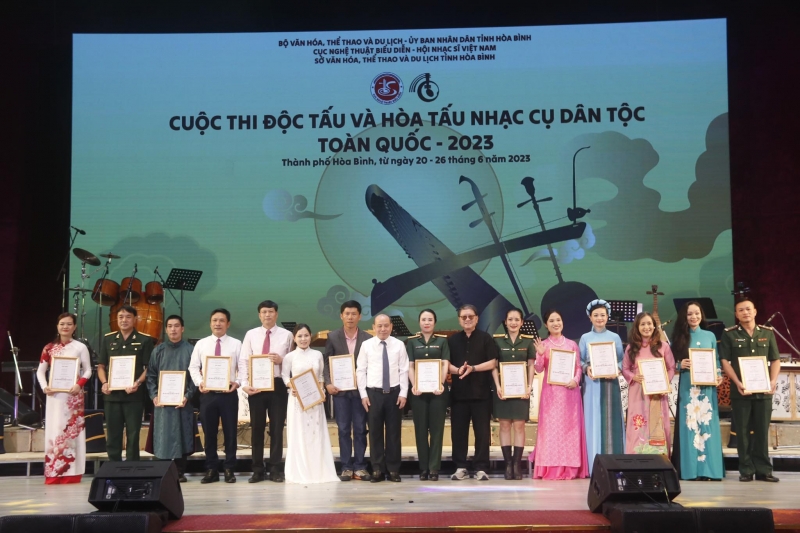 Cuộc thi độc tấu và hòa tấu nhạc cụ dân tộc toàn quốc 2023: Đà Nẵng đoạt 1 giải Nhất, 1 giải Nhì