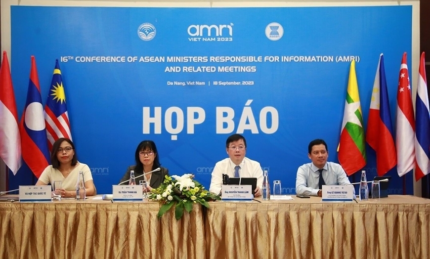 Hội nghị Bộ trưởng Thông tin ASEAN lần thứ 16 diễn ra tại Đà Nẵng