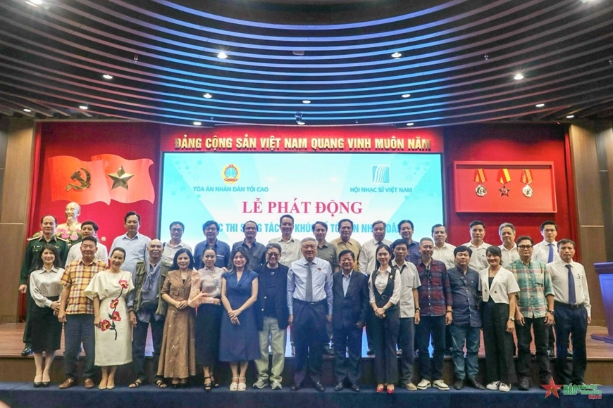 Phát động cuộc thi sáng tác ca khúc về Tòa án