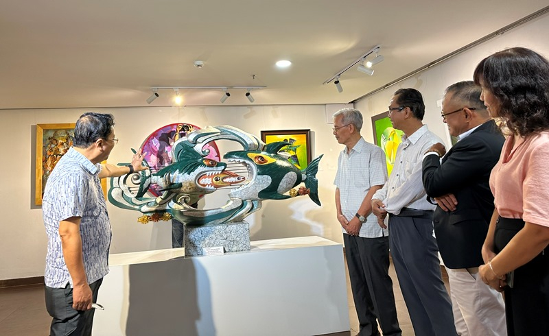 Khai mạc triển triển lãm mỹ thuật “Nắng tháng 4”