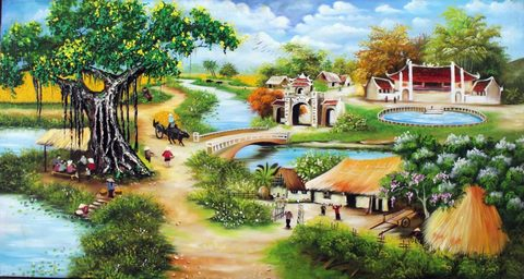 Đôi nét về dòng tranh Bờ Hồ