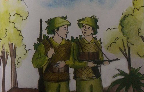 Lớp học thêm người lính