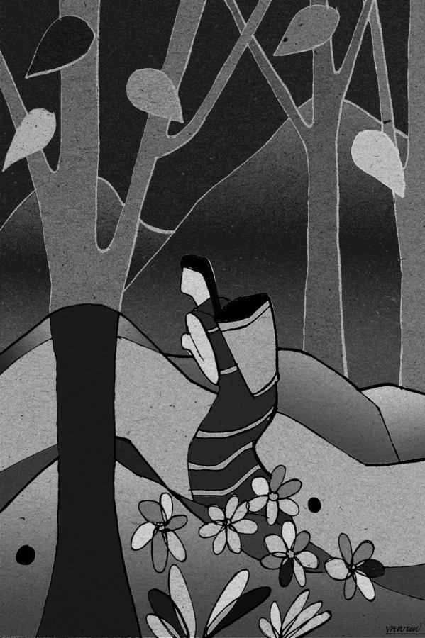 Mưa xuân trên đỉnh bình yên