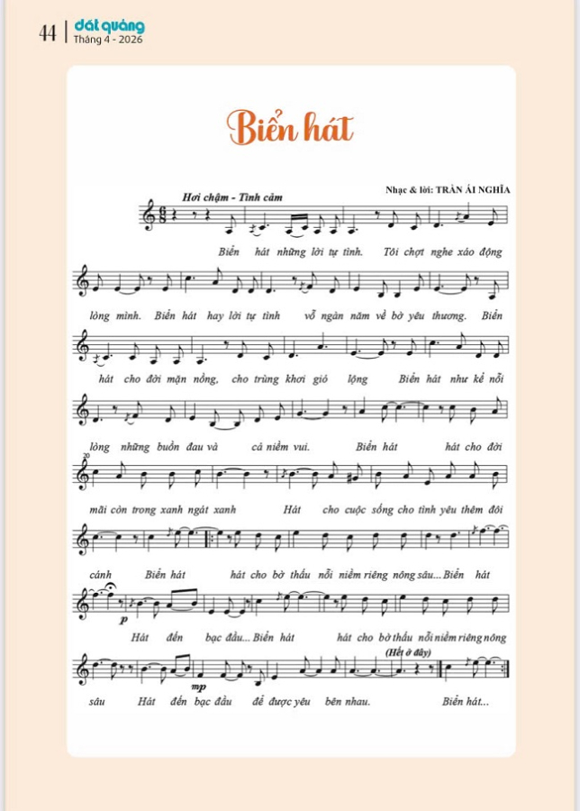 Biển hát