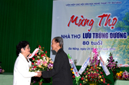 LỄ MỪNG THỌ NHÀ THƠ LƯU TRÙNG DƯƠNG 2010