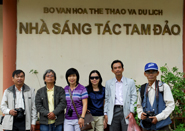 TRẠI SÁNG TÁC TẠI TAM ĐẢO NĂM 2010