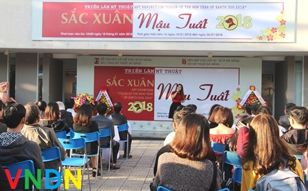 Khai mạc triển lãm mỹ thuật “Sắc Xuân Mậu Tuất 2018”