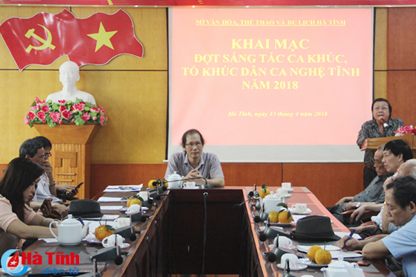 Từ ngày 30/4, nhận tác phẩm dự thi sáng tác ca khúc dân ca Nghệ Tĩnh