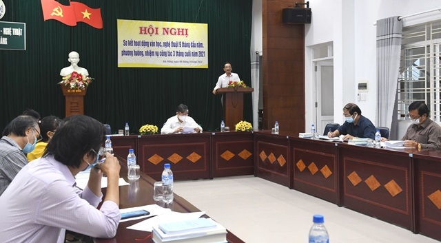 Sơ kết hoạt động văn học, nghệ thuật 9 tháng đầu năm và phương hướng nhiệm vụ quý IV năm 2021