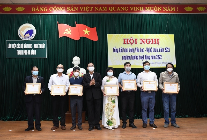 Hội nghị Tổng kết hoạt động Văn học - Nghệ thuật năm 2021