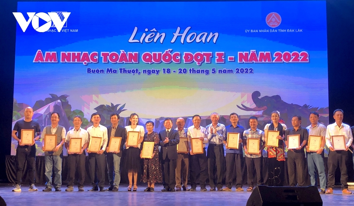 Nhạc sĩ Mai Danh đạt giải A tại Liên hoan Âm nhạc toàn quốc đợt 1 năm 2022