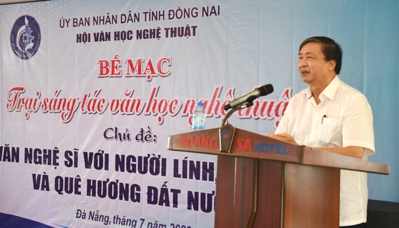 Bế mạc Trại sáng tác văn học, nghệ thuật chủ đề “Văn nghệ sĩ với người lính, biển đảo và quê hương đất nước”