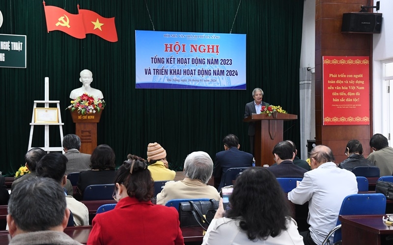 Hội nghị tổng kết hoạt động văn học năm 2023