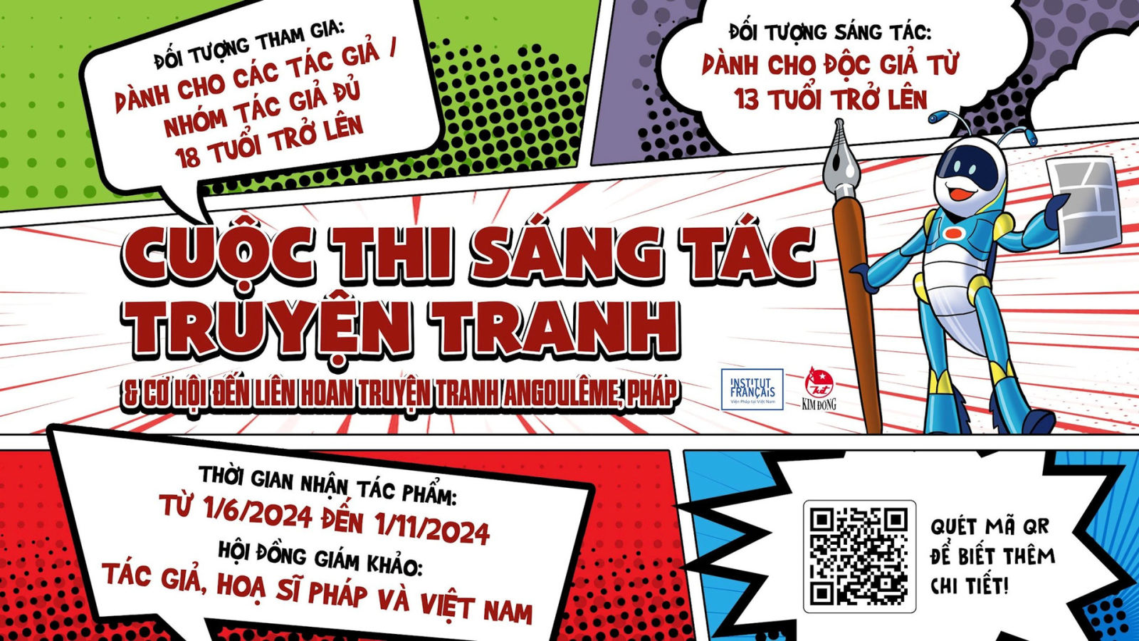 Phát động cuộc thi sáng tác truyện tranh